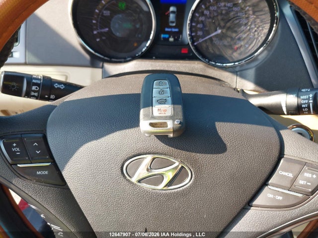 12647907 :رقم المزاد ، KMHEC4A45DA070837 vin ، 2013 Hyundai Sonata Hybrid Limited مزاد بيع