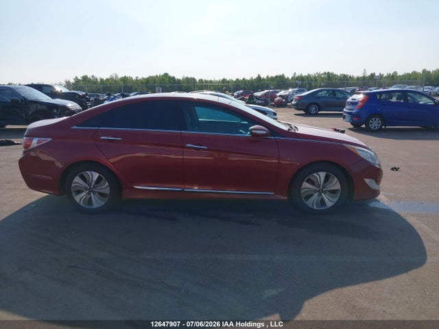 12647907 :رقم المزاد ، KMHEC4A45DA070837 vin ، 2013 Hyundai Sonata Hybrid Limited مزاد بيع