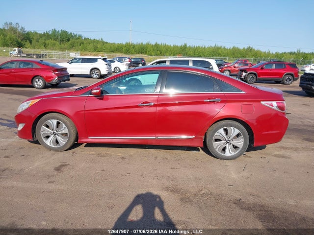 12647907 :رقم المزاد ، KMHEC4A45DA070837 vin ، 2013 Hyundai Sonata Hybrid Limited مزاد بيع