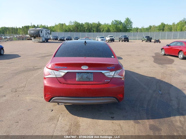 12647907 :رقم المزاد ، KMHEC4A45DA070837 vin ، 2013 Hyundai Sonata Hybrid Limited مزاد بيع