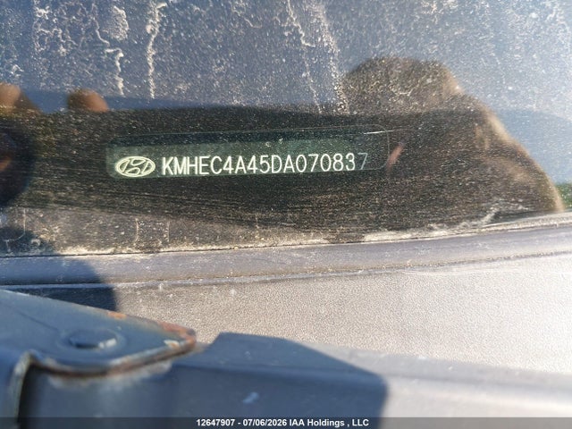 12647907 :رقم المزاد ، KMHEC4A45DA070837 vin ، 2013 Hyundai Sonata Hybrid Limited مزاد بيع