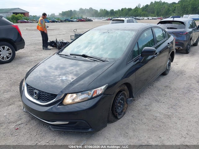 Honda Civic Lx 2015 2HGFB2F42FH050835 Image 2