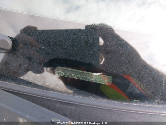 12647929 :رقم المزاد ، 5NPEB4AC9DH616255 vin ، 2013 Hyundai Sonata Gls مزاد بيع