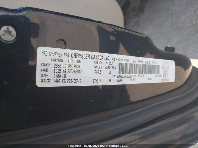 Aukcja sprzedaży 2014 Chrysler Town & Country Touring-l, vin: 2C4RC1CG9ER299868, numer aukcji: 12647941