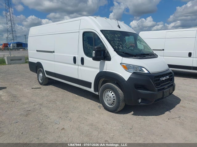 12647944 :رقم المزاد ، 3C6MRVJG3SE539911 vin ، 2025 Ram Promaster 3500 High Roof مزاد بيع