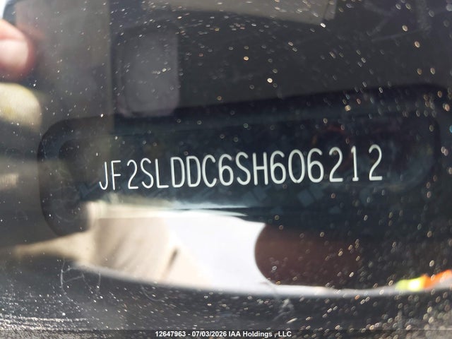 12647963 :رقم المزاد ، JF2SLDDC6SH606212 vin ، 2025 Subaru Forester مزاد بيع