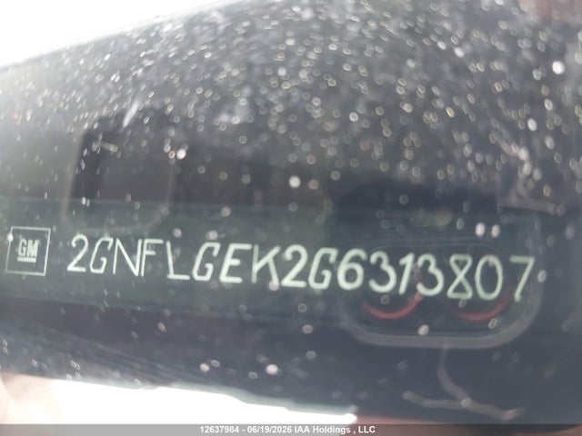 Aukcja sprzedaży 2016 Chevrolet Equinox Ltz, vin: 2GNFLGEK2G6313807, numer aukcji: 12637984