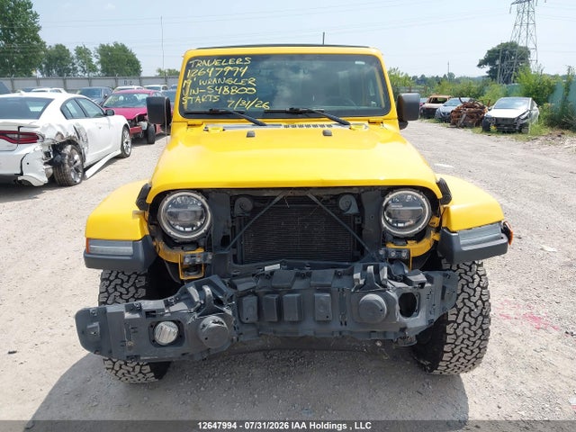 Auction sale of the 2019 Jeep Wrangler Unlimited Sahara, vin: 1C4HJXEGXKW548800, lot number: 12647994