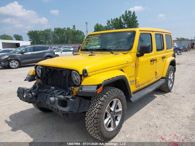 2019 Jeep Wrangler Unlimited Sahara მანქანა იყიდება აუქციონზე, vin: 1C4HJXEGXKW548800, აუქციონის ნომერი: 12647994