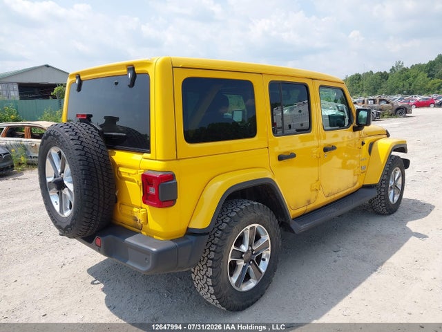 Auction sale of the 2019 Jeep Wrangler Unlimited Sahara, vin: 1C4HJXEGXKW548800, lot number: 12647994