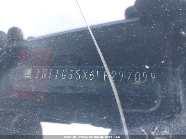 1G11G5SX6FF297099 Chevrolet Malibu 2lz