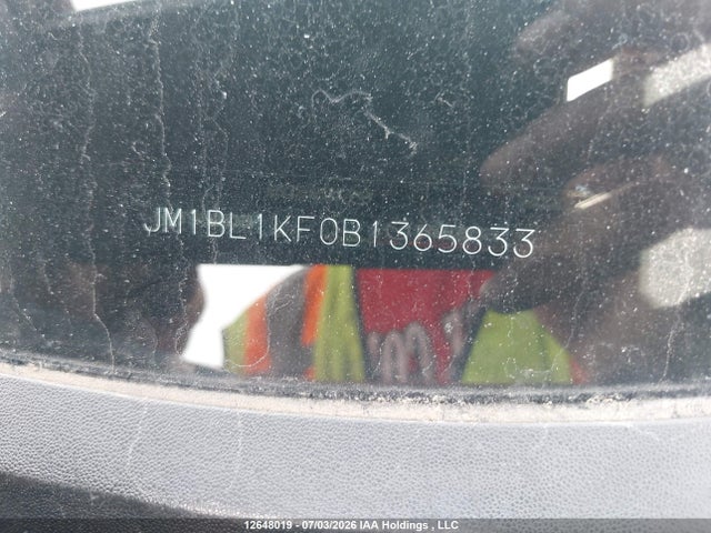 Продажа на аукционе авто 2011 Mazda 3 I, vin: JM1BL1KF0B1365833, номер лота: 12648019