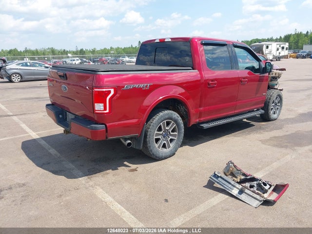12648023 :رقم المزاد ، 1FTEW1EP2HFA90342 vin ، 2017 Ford F150 Supercrew مزاد بيع