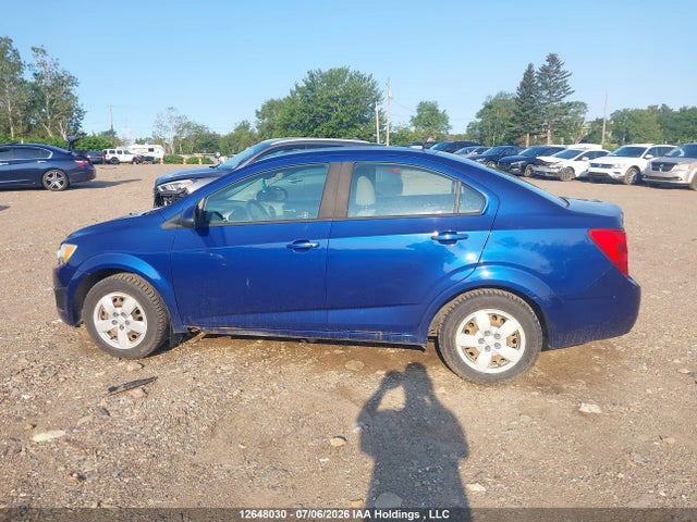 Aukcja sprzedaży 2013 Chevrolet Sonic Ls Auto, vin: 1G1JA5EH4D4251771, numer aukcji: 12648030