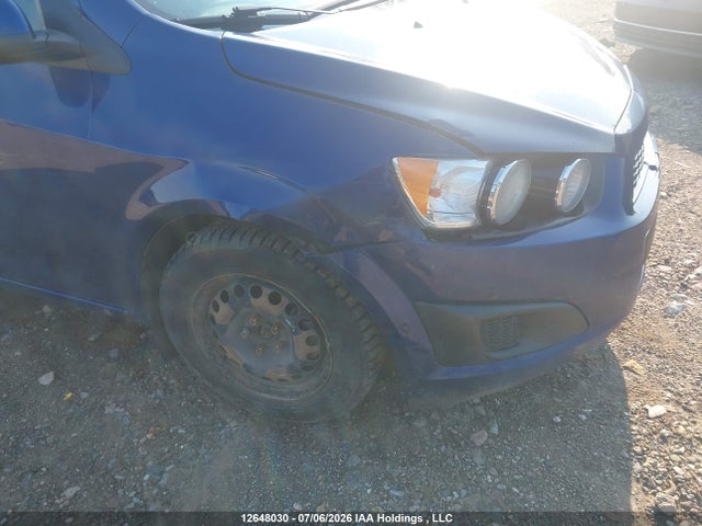 Aukcja sprzedaży 2013 Chevrolet Sonic Ls Auto, vin: 1G1JA5EH4D4251771, numer aukcji: 12648030