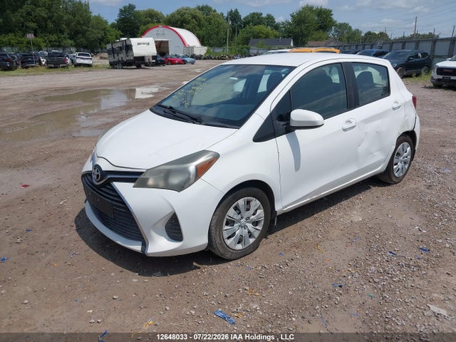 2017 Toyota Yaris L/le/se მანქანა იყიდება აუქციონზე, vin: VNKKTUD37HA081734, აუქციონის ნომერი: 12648033