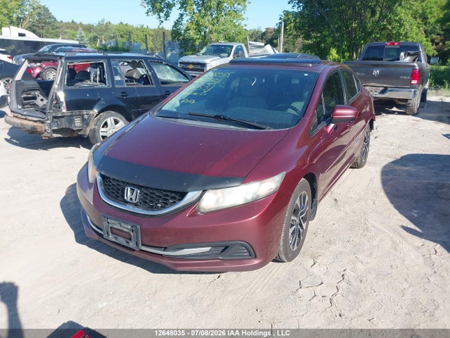 Honda Civic Lx 2014 2HGFB2F54EH021831 Image 2