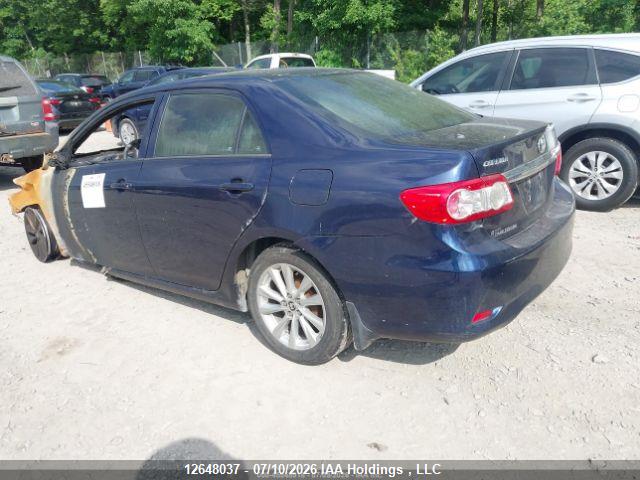12648037 :رقم المزاد ، 2T1BU4EE7DC020170 vin ، 2013 Toyota Corolla S/le مزاد بيع