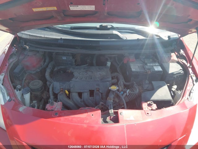 12648060 :رقم المزاد ، JTDBT4K39B1412493 vin ، 2011 Toyota Yaris مزاد بيع