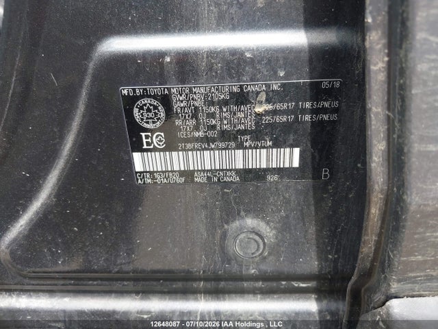 Toyota RAV4 2018 2T3BFREV4JW799729 Image 18