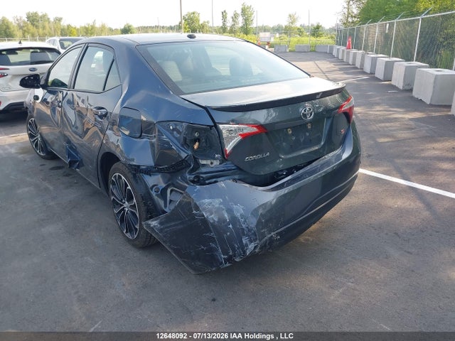 2016 Toyota Corolla S მანქანა იყიდება აუქციონზე, vin: 2T1BURHE9GC726943, აუქციონის ნომერი: 12648092