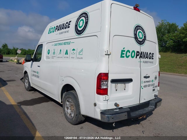 Aukcja sprzedaży 2012 Nissan Nv 2500, vin: 1N6BF0LY6CN112606, numer aukcji: 12648104