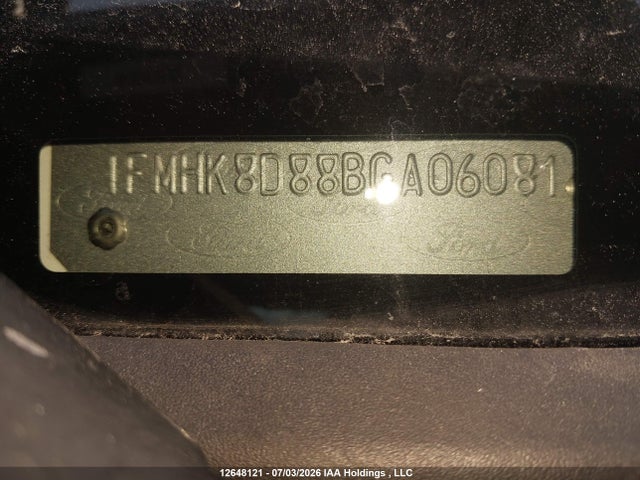 Aukcja sprzedaży 2011 Ford Explorer Xlt, vin: 1FMHK8D88BGA06081, numer aukcji: 12648121