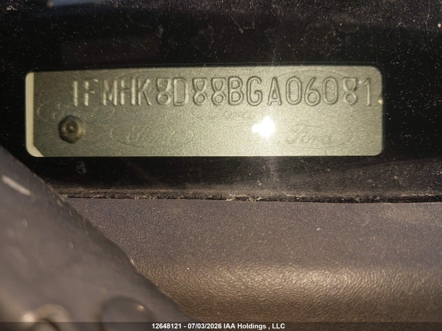 Aukcja sprzedaży 2011 Ford Explorer Xlt, vin: 1FMHK8D88BGA06081, numer aukcji: 12648121