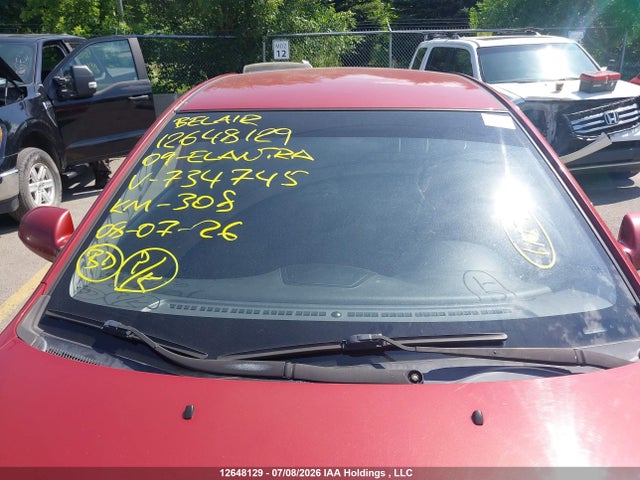 Продаж на аукціоні авто 2009 Hyundai Elantra, vin: KMHDU45D09U734745, номер лоту: 12648129