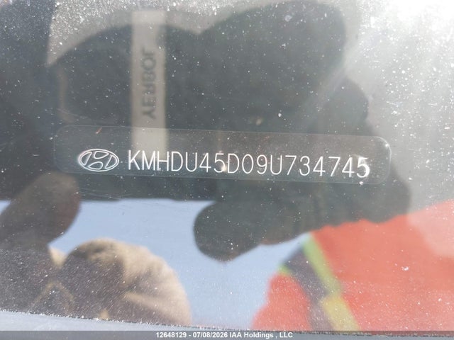 Продаж на аукціоні авто 2009 Hyundai Elantra, vin: KMHDU45D09U734745, номер лоту: 12648129
