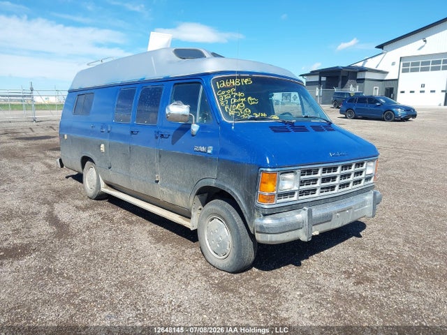 1987 Dodge Ram Van B250 მანქანა იყიდება აუქციონზე, vin: 2B6HB23T7HK232740, აუქციონის ნომერი: 12648145