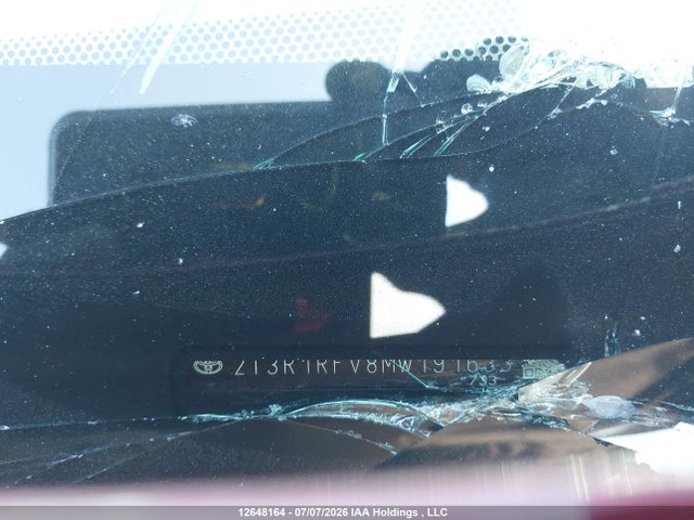 12648164 :رقم المزاد ، 2T3R1RFV8MW191633 vin ، 2021 Toyota Rav4 Xle مزاد بيع