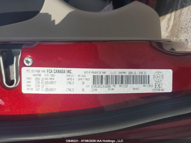 2C4RDGBG3JR155955 Dodge Grand Caravan Se