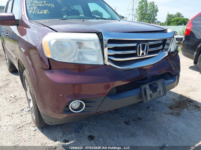 Продаж на аукціоні авто 2012 Honda Pilot Touring, vin: 5FNYF4H91CB506048, номер лоту: 12648223