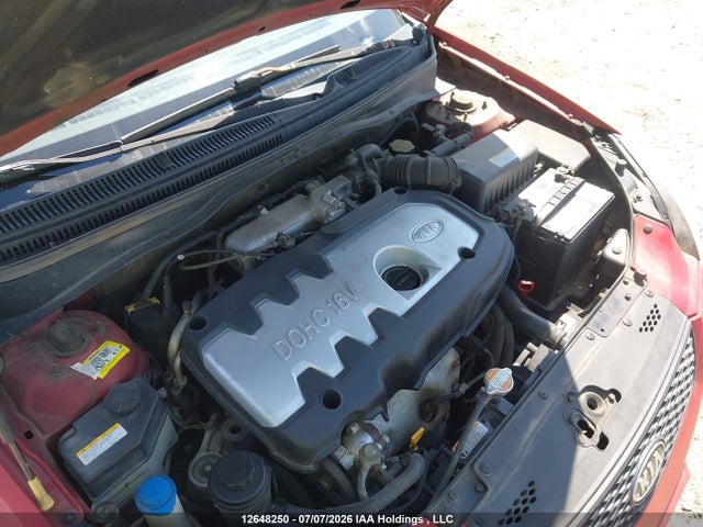 12648250 :رقم المزاد ، KNADE123366148811 vin ، 2006 Kia Rio Ex مزاد بيع
