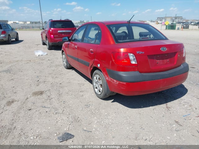 12648250 :رقم المزاد ، KNADE123366148811 vin ، 2006 Kia Rio Ex مزاد بيع
