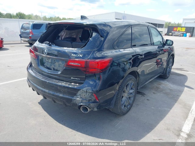 2019 Acura Mdx A-spec მანქანა იყიდება აუქციონზე, vin: 5J8YD4H04KL805330, აუქციონის ნომერი: 12648259