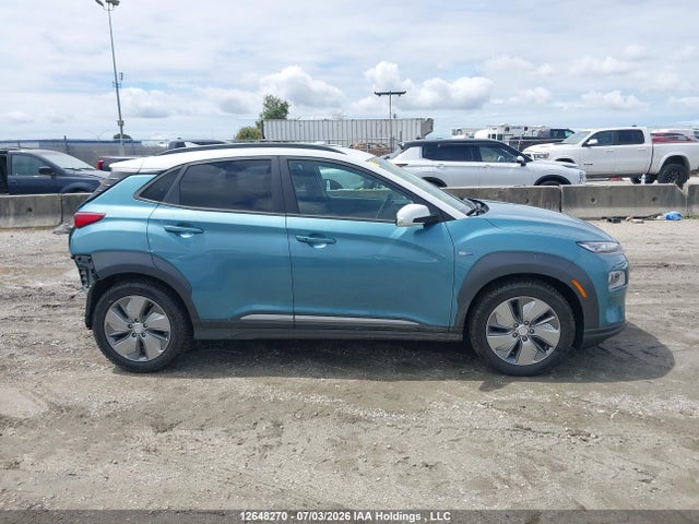 12648270 :رقم المزاد ، KM8K23AG5LU096698 vin ، 2020 Hyundai Kona Electric Preferred With Two-tone Roof مزاد بيع