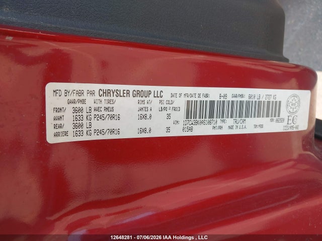 Продажа на аукционе авто 2010 Dodge Dakota Sxt, vin: 1D7CW3BK0AS108710, номер лота: 12648281