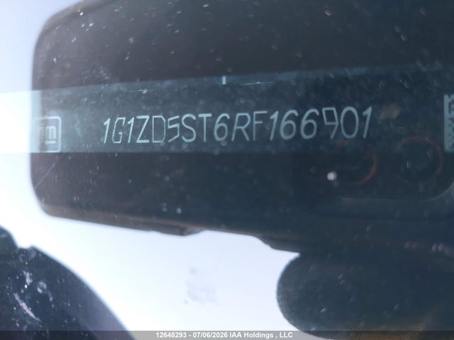 12648293 :رقم المزاد ، 1G1ZD5ST6RF166901 vin ، 2024 Chevrolet Malibu Lt مزاد بيع