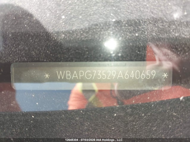 Продажа на аукционе авто 2009 Bmw 3 Series, vin: WBAPG73529A640659, номер лота: 12648304