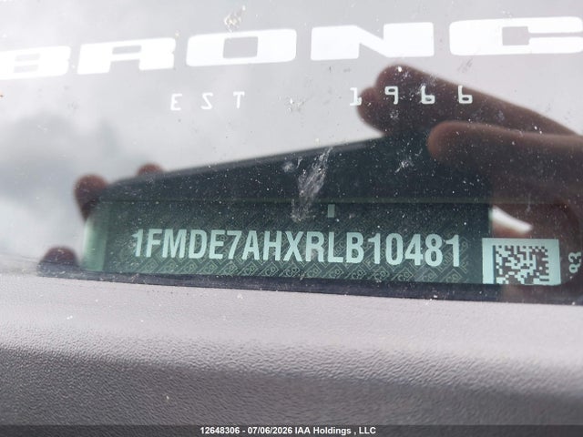 Ford Bronco Big Bend 2024 1FMDE7AHXRLB10481 Image 19