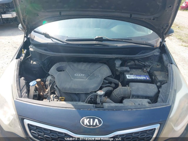 12648313 :رقم المزاد ، KNADN4A3XD6219275 vin ، 2013 Kia Rio Ex/sx مزاد بيع