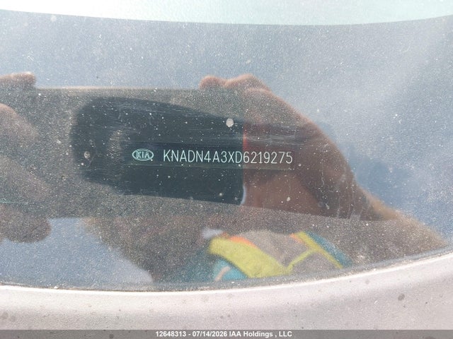 12648313 :رقم المزاد ، KNADN4A3XD6219275 vin ، 2013 Kia Rio Ex/sx مزاد بيع