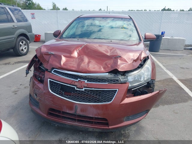 12648365 :رقم المزاد ، 1G1PF5SC2C7292451 vin ، 2012 Chevrolet Cruze Lt مزاد بيع