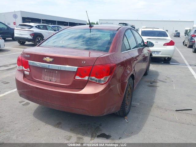 12648365 :رقم المزاد ، 1G1PF5SC2C7292451 vin ، 2012 Chevrolet Cruze Lt مزاد بيع