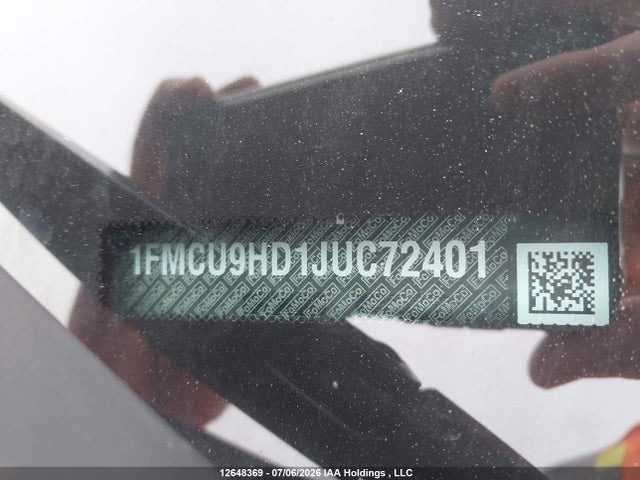 Ford ESCAPE SEL 2018 1FMCU9HD1JUC72401 Image 18