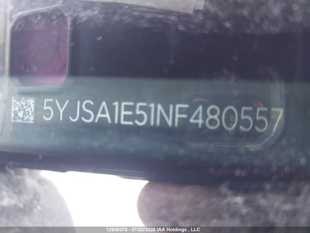 Продажа на аукционе авто 2022 Tesla Model S, vin: 5YJSA1E51NF480557, номер лота: 12648378