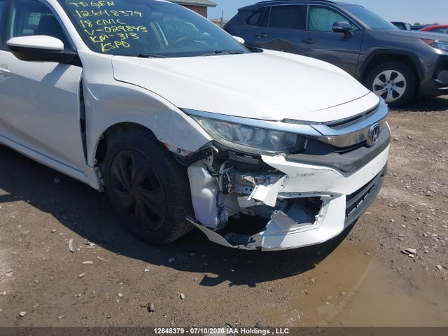 12648379 :رقم المزاد ، 2HGFC2F58JH029843 vin ، 2018 Honda Civic Lx مزاد بيع