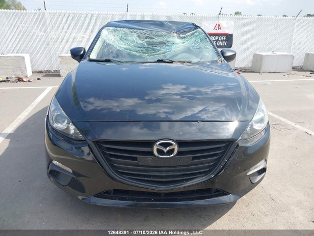 12648391 :رقم المزاد ، 3MZBM1U71FM234418 vin ، 2015 Mazda Mazda3 مزاد بيع